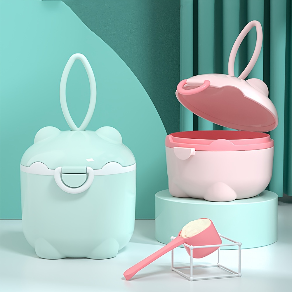 Food Snacks For 1 Year Old - 1 adet Taşınabilir Dört Katmanlı Süt