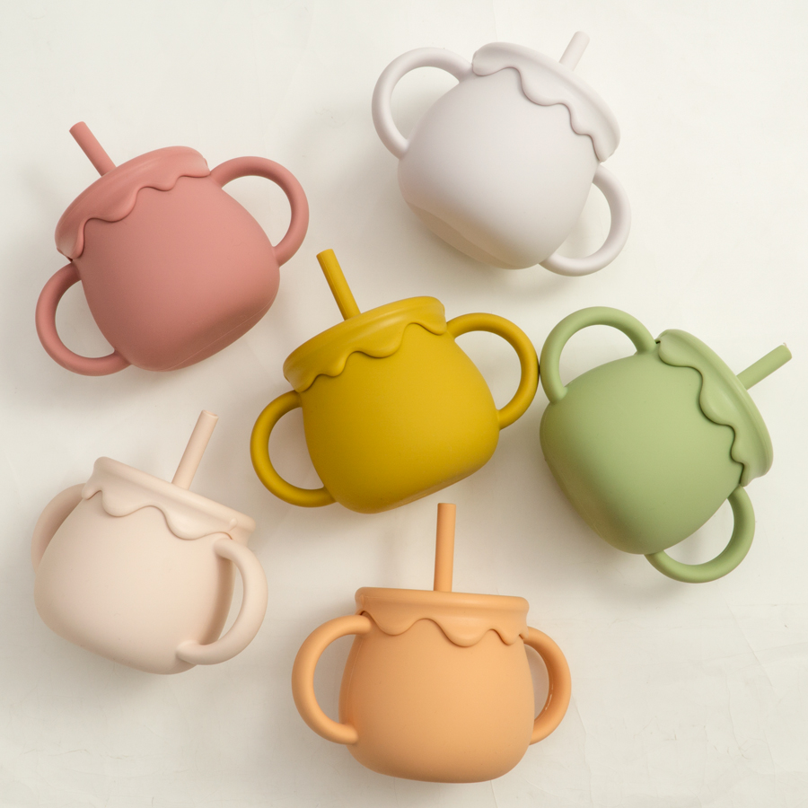 Food Snacks For 1 Year Old - Bebek Besleme Bardak Taşınabilir Drinkware damlatmaz