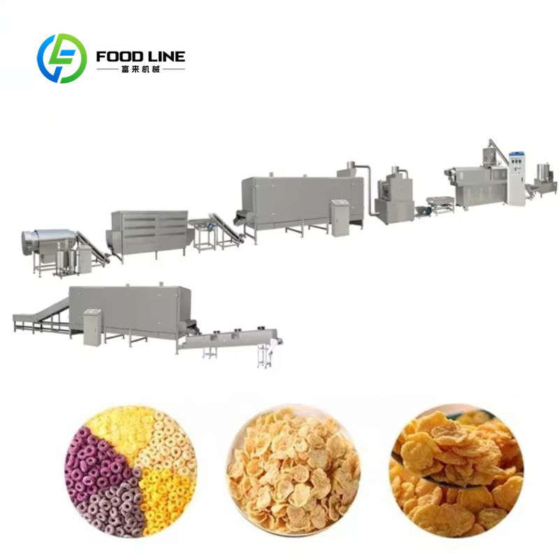 Food Snacks Making Machine - Özelleştirilmiş Maliyet Tasarruflu Otomatik Mısır Gevreği