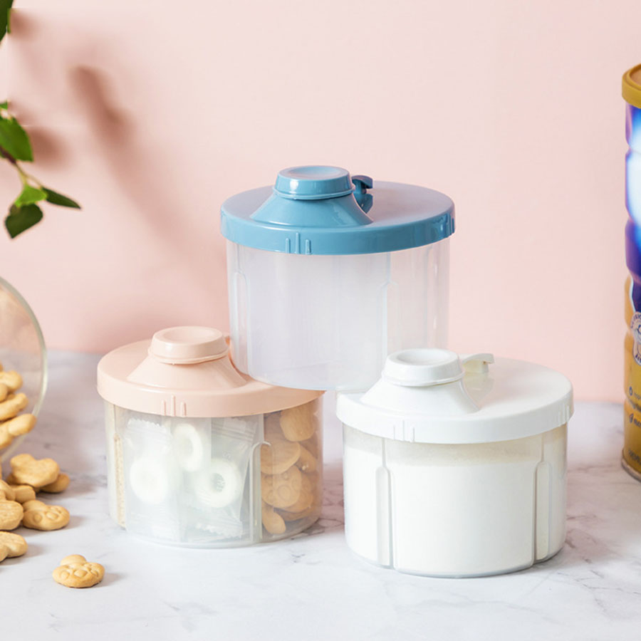 Food Snacks For 1 Year Old - 4 bölmeli bebek maması saklama kutusu