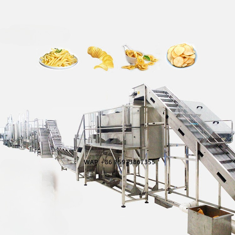 Food Snacks Making Machine - Atıştırmalık Yiyecekler Tam Otomatik Fırınlanmış Patates