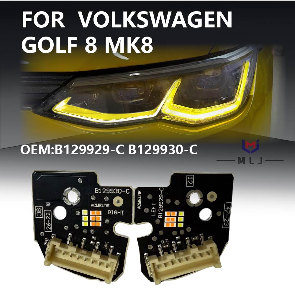Yellow Food Snacks - Volkswagen Golf 8 için MK8 B129929-C