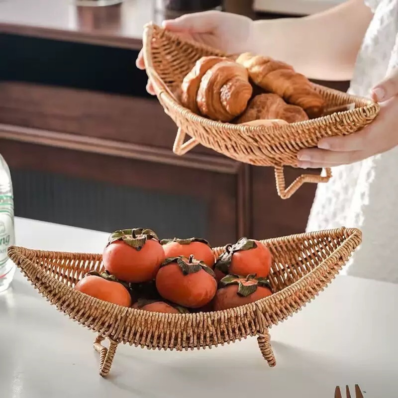 Food Platter Snacks - Hilal Meyve Tabağı Yaratıcı Atıştırmalık Servis