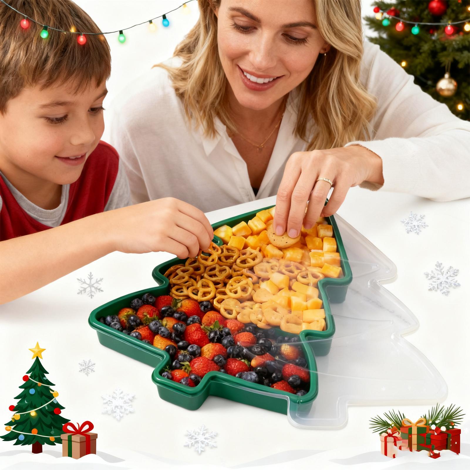 Noel atıştırmalık tepsisi yiye - Food Platter Snacks incelemesi ve fiyatı