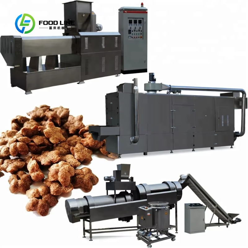 Özelleştirilmiş Çift Vidalı Ek - Food Snacks Making Machine incelemesi ve fiyatı