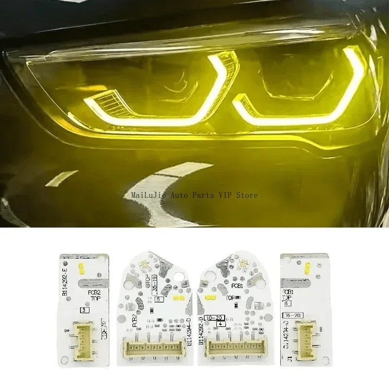 Sarı/beyaz LED ışık BMW X1 F49 - Yellow Food Snacks incelemesi ve fiyatı