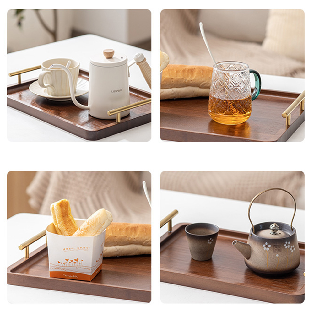 Ahşap Servis Tepsisi Kulplu Ba - Food Platter Snacks incelemesi ve fiyatı
