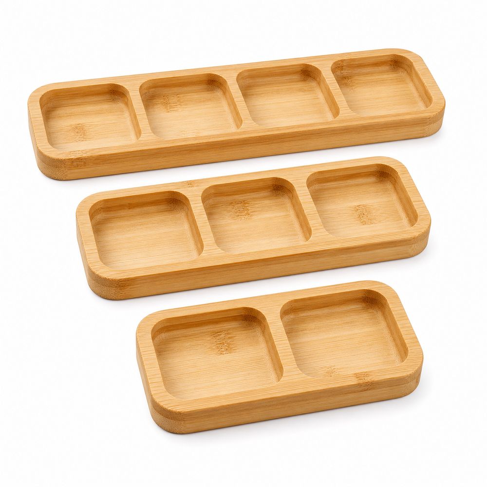 Doğal Bambu Bölmeli Atıştırmal - Food Platter Snacks incelemesi ve fiyatı