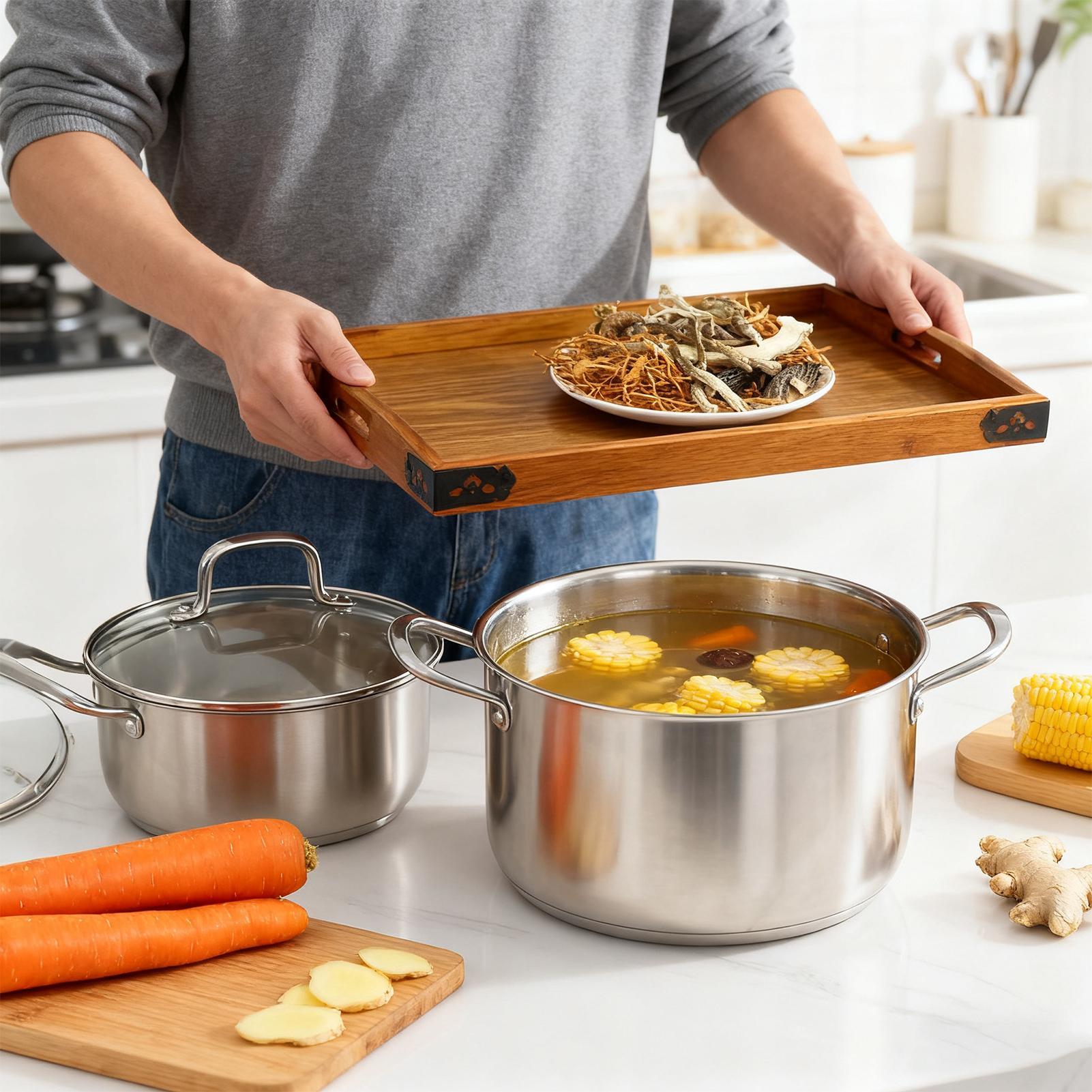 Ahşap Servis Tepsisi Kulplu Ah - Food Platter Snacks incelemesi ve fiyatı